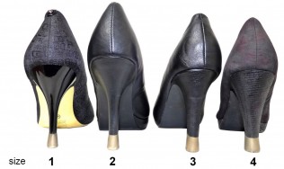 4 pairs-4 sizes- Nacreous