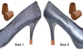 heel tip - removable shoe heel protector - removable heel cap - removable stiletto heel - removable high heel protectors 